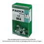 Fadix Boîte de 12 tuercas ciegas M 4 zincées