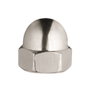 Fadix 10918171 Boîte de 50 écrous borgnes M5 acier zingué