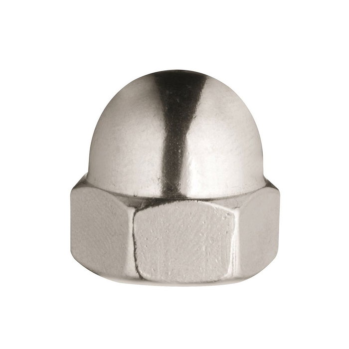 Fadix 10918218 Boîte de 50 écrous borgnes M6 zingués DIN 1587 Fadix 10918218 Boîte de 50 écrous borgnes M6 zingués DIN 1587
