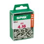 SPAX Boîte de vis Wirox Bois Tête ronde 4 x 16 mm (100 pièces)