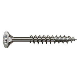 Spax Vis à bois tête plate inox A2 4,0x35mm (Boîte de 25 unités)