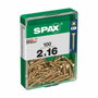 SPAX Boîte de vis à tête plate pour bois (100 unités)