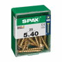 SPAX Boîte de vis à bois à tête plate 5 x 40 mm