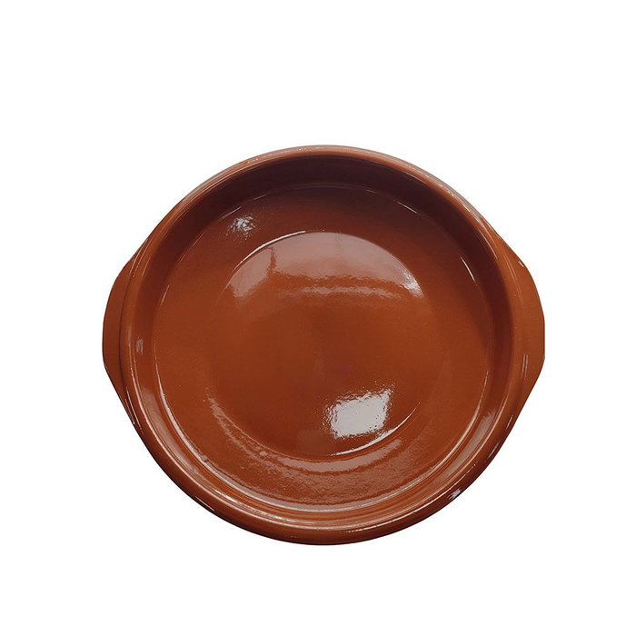 Fackelmann Profesional Cazuela classique en terre cuite avec anses Ø35 cm Fackelmann Profesional Cazuela classique en terre cuite avec anses Ø35 cm