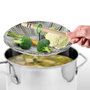 Fackelmann Profesional Food & More Panier de cuisson vapeur pliable Ø 13-24 cm acier inoxydable