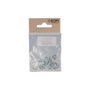 Edm Crochet en forme de S en acier zincé, 30 mm, 7 pièces
