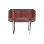 Edm Butée d'armoire 2 pointes marron 7 x 18 mm, 6 pièces