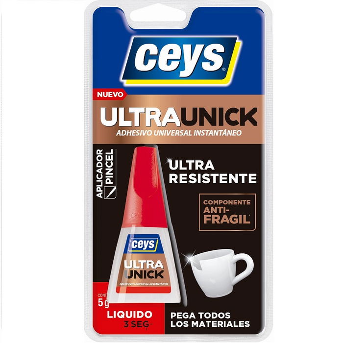 CEYS Colle Instantanée Ultraunik Pinceau 5g - 504070 CEYS Colle Instantanée Ultraunik Pinceau 5g - 504070