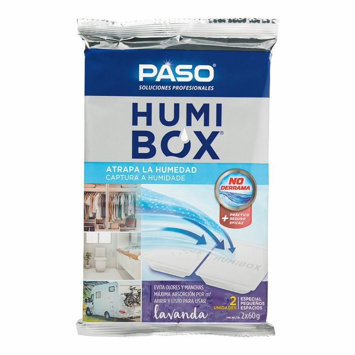Anti-humidité Paso humibox Lavande (10 Unités) Anti-humidité Paso humibox Lavande (10 Unités)