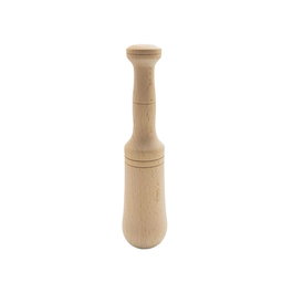 Fackelmann Main de mortier bois Ø40 x 190 mm, idéale pour ail persil amandes, référence 30357