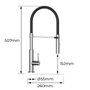 Mitigeur EDM 01196 BERMEO Argenté Laiton