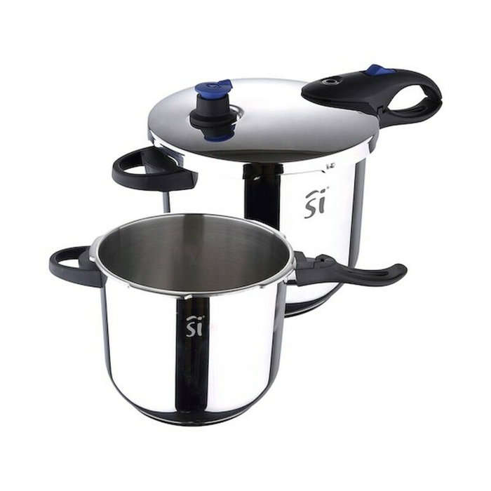Ensemble de Marmites Express San Ignacio Acier inoxydable 4 L 5,5 L Ø 22 cm Ensemble de Marmites Express San Ignacio Acier inoxydable 4 L 5,5 L Ø 22 cm