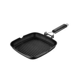 San Ignacio Poêle Gril Expert Aluminium Pressé 24x24x3.7 cm Réf. SG-1101