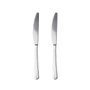San Ignacio Couteau en acier inoxydable recyclé Natur, lot de 2