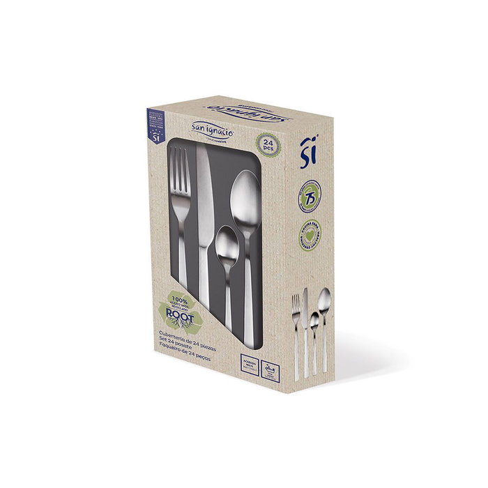 Couverts San Ignacio Root Acier inoxydable Recyclado Mat