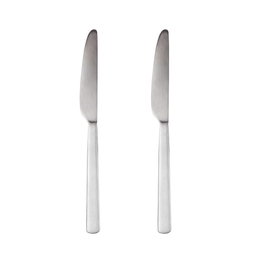 San Ignacio Set de 2 couteaux Root en acier inoxydable recyclé mat