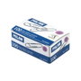 Milán Boîte de 100 clips métalliques 33 mm, Cromé