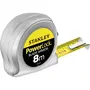 Stanley 0-33-527 - Ruban à mesurer Powerlock, largeur de lame 25 mm avec technologie Blade Armor, longueur 8 m, fabrication française