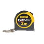 Stanley Flexomètre FatMax ABS 2 m x 13 mm Porte-clés Mini