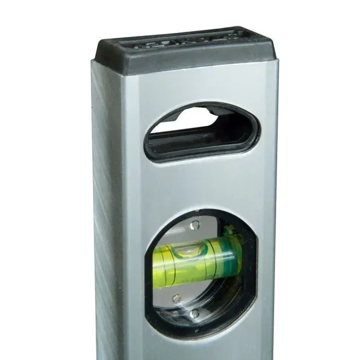 Stanley STHT1-43110 Niveau tubulaire magnétique Classic 40 cm, corps aluminium, semelle 2 aimants, fioles horizontale et verticale, précision horizontale +/- 0,5 mm/m