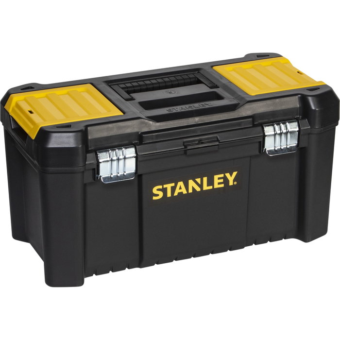 Stanley Essential-Box 19 pouces Boîte à outils Noir et Jaune Stanley Essential-Box 19 pouces Boîte à outils Noir et Jaune