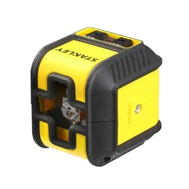 Stanley STHT77498-1 Niveau Laser Croix Rouge avec Mise à Niveau Automatique, Blocage du Pendule, Double Filetage 1/4", Portée 12m, IP50