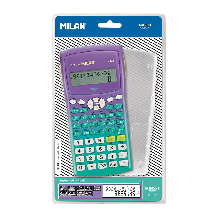 Calculatrice scientifique Milan m240 Sunset