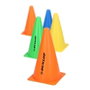 Dunlop Lot de 10 cônes d'entraînement en plastique Ø14 x 23,5 cm, couleurs assorties