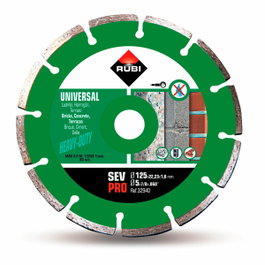 Rubi Disco diamantado sev pro Ø125 x 1,6 x 22,2 mm