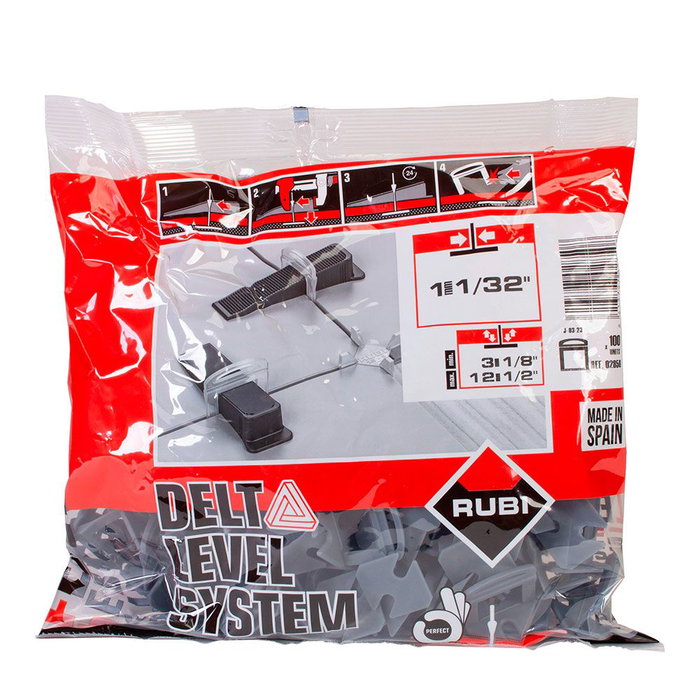 système de niveau Rubi Delta Level System 2850 3-12 mm Bride