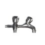 Edm Robinet laveuse double sortie métal chromé 1/2" x 3/4" x 1"