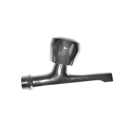 Edm Robinet d'évier frontal 15 cm chrome métal 1/2"