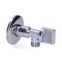 Edm Clé de régulation chromée métal 1/2" - 3/8" (1,27 cm - 0,95 cm)