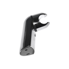 EDM Support de pommeau de douche conique chromé 5,3 x 3,6 x 10 cm