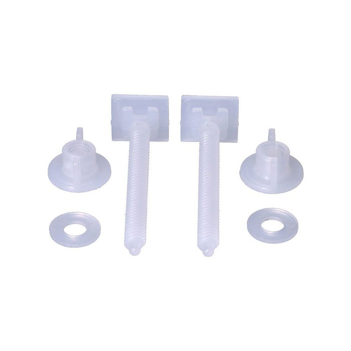 Edm Jeu de vis pour abattant de WC 9 cm
