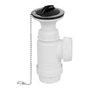 Siphon d'Évier Mirtak v70 Plastique PVC