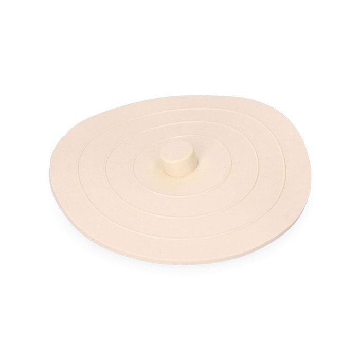 Edm Bouchon en caoutchouc universel Ø85mm blanc Edm Bouchon en caoutchouc universel Ø85mm blanc