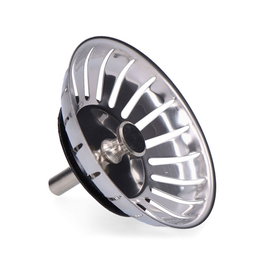 Edm Filtre de grille pour évier type Teka, tige ø 8,3 cm, chromé