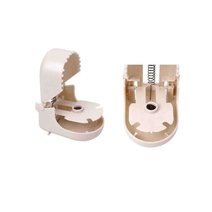 Sauvic Ratonera de Plástico 5 x 9,5 x 4 cm Blister 2 Uds Sauvic Ratonera de Plástico 5 x 9,5 x 4 cm Blister 2 Uds