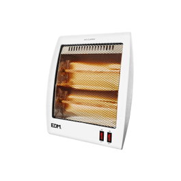Edm Estufa de cuarzo avec système anti-vuelco, 400/800 W
