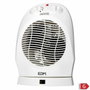 Edm Calefactor compacto oscilante 1000 - 2000 w blanc