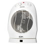 Edm Calefactor compacto oscilante 1000 - 2000 w blanc