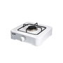 Edm 1 fuego Réchaud de gaz émaillé blanc 2 100 W 32 x 33 x 8 cm