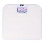 Edm Balance de salle de bain mécanique 130 kg Blanc Polypropylène