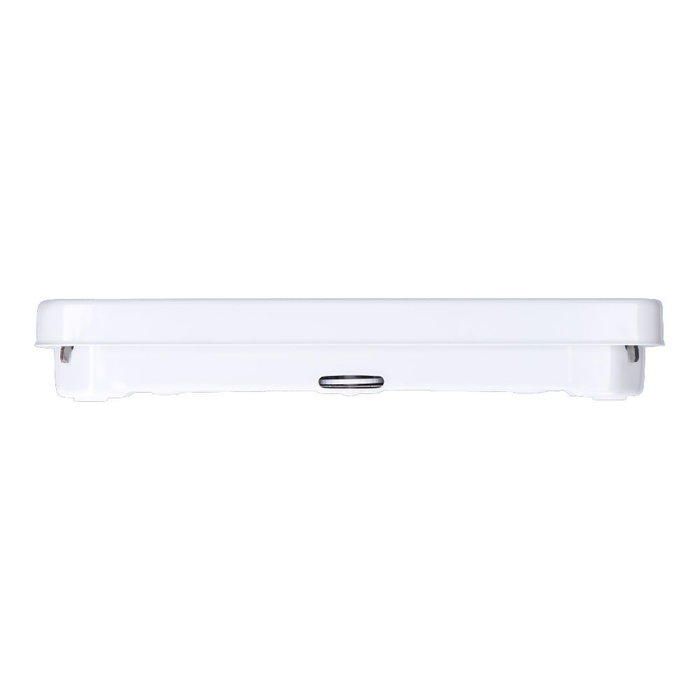 Edm Balance de salle de bain mécanique 130 kg Blanc Polypropylène Edm Balance de salle de bain mécanique 130 kg Blanc Polypropylène