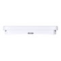 Edm Balance de salle de bain mécanique 130 kg Blanc Polypropylène