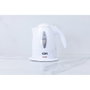 Edm Bouilloire électrique 2200W 1L avec filtre amovible, arrêt automatique - Blanc