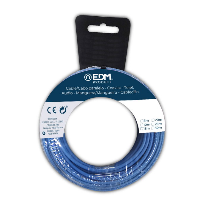 EDM Product Câble EDM 28600 Bleu 6 mm 25 m