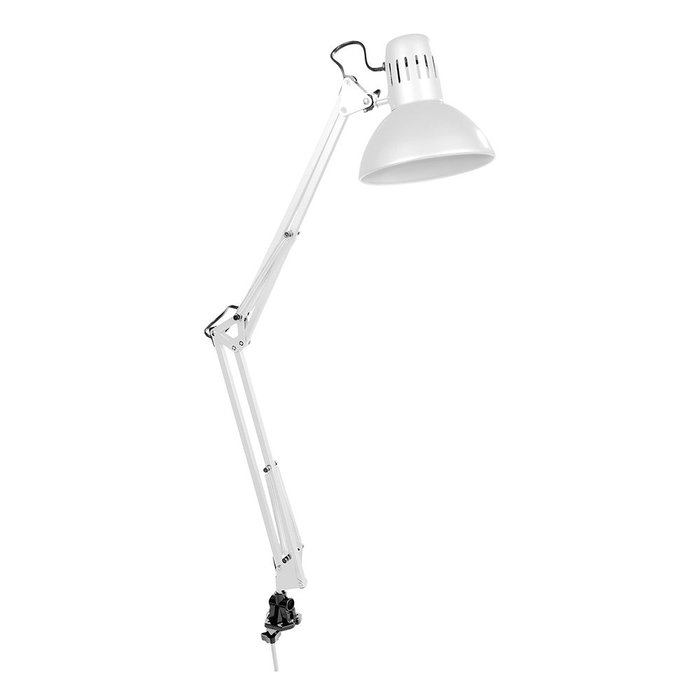 Lampe de bureau EDM 30080 Melbourne Blanc Métal 60 W 24 x 98 cm E27 Flexo/Lampe de bureau Lampe de bureau EDM 30080 Melbourne Blanc Métal 60 W 24 x 98 cm E27 Flexo/Lampe de bureau
