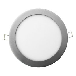 Edm Downlight LED encastrable rond 20 W, 4000 K, 1500 lm, chrome ø 22,5 cm